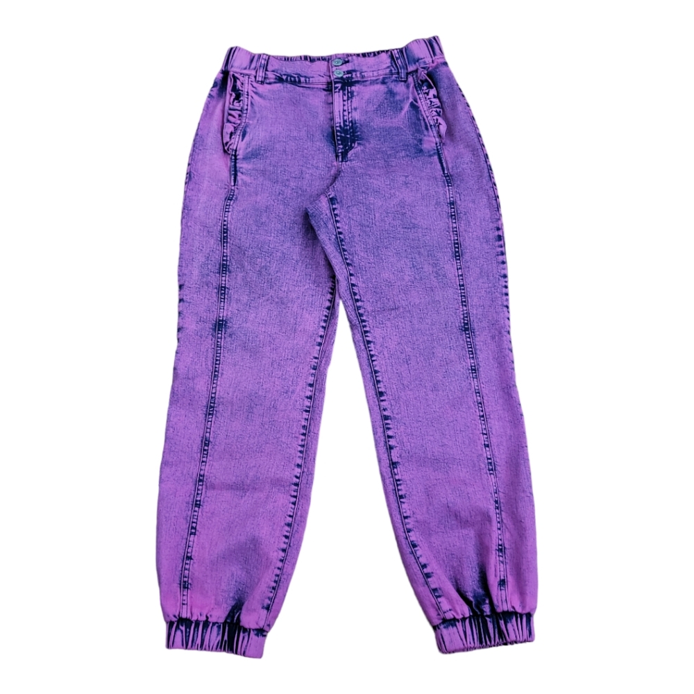 INC International Concepts Pink Washed Ankle Jeans - Picture 6 of 11